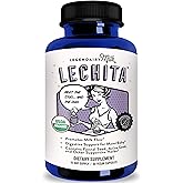 Legendairy Milk Lechita, Supports Milk Flow, Organic Fenugreek Free Breastfeeding Supplement, Organic Fennel & Anise, Made in USA, 180 Vegan Capsules
