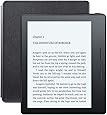Kindle Oasis E-reader with Leather Charging Cover - Black, 6" High-Resolution Display (300 ppi), Free 3G + Wi-Fi - Includes Special Offers