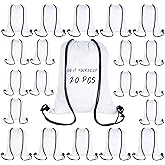MAIKESUB 20 Pieces Sublimation Drawstring Backpack Bags Cinch Sack with String DIY Gym Sports Sackpack Lightweight
