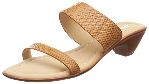 tan mule slippers