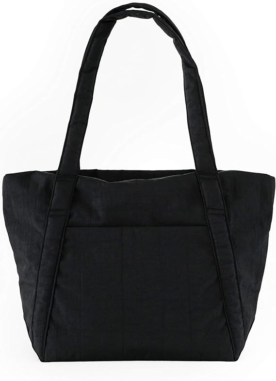 BAGGU Mini Cloud Bag, Lightweight Nylon Packable Tote for