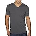 Next Level Apparel 6440 Mens Premium Fitted Sueded V-Neck Tee -2 Pack ...