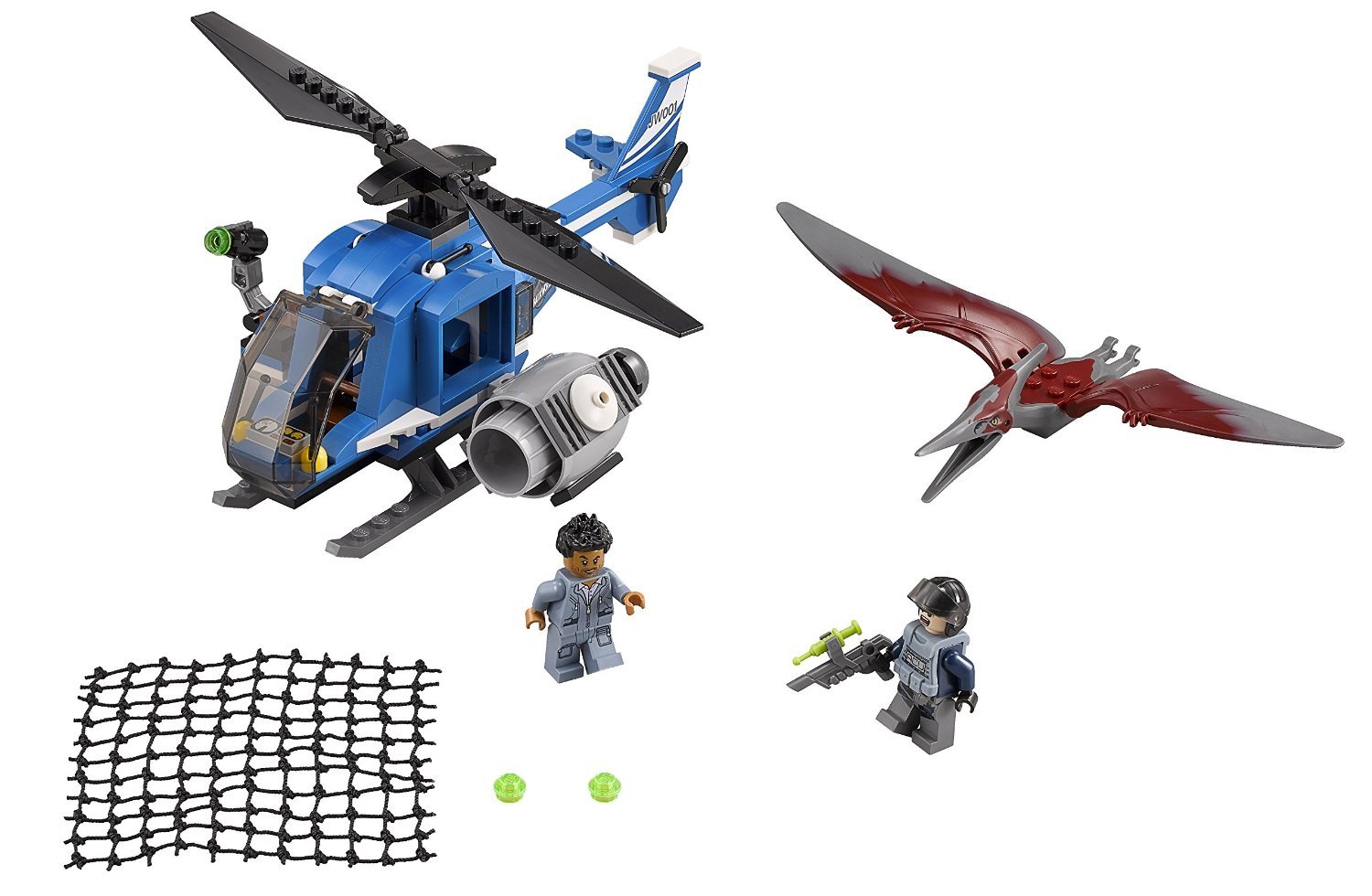 LEGO Jurassic World Pteranodon Capture Figure
