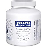 Pure Encapsulations Nutrient 950 A Without Copper & Iron | Hypoallergenic Multi-Vitamin/Mineral Formula for Optimal Health | 180 Capsules