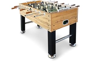 Seydrey 55" Competition Sized Foosball Table, Arcade Table Soccer for Home with Leg Levelers & Heavy-Duty Legs, Perfect for Family