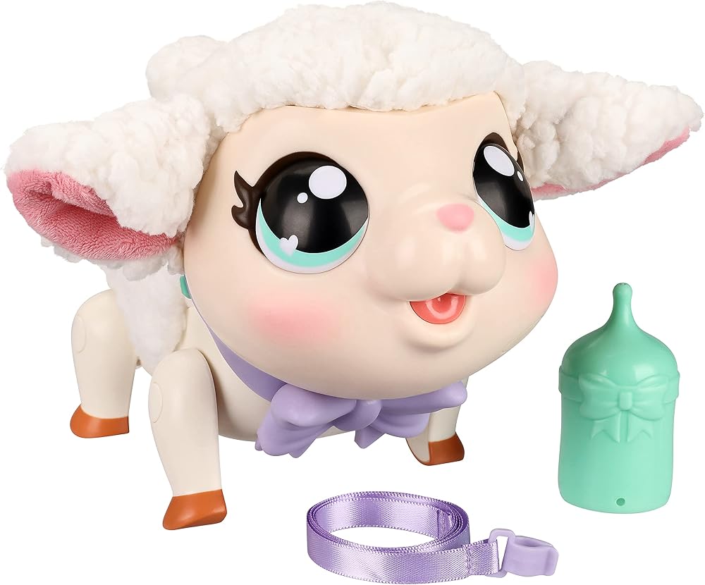 Little Live Pets My Pet Lamb Snowie Interactive Walking Dancing Lamb