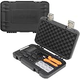 ENGINEER PAD-02 Handy Crimp Tool Kit Complete Set. Made in Japan: Versatile Precision Universal Crimping Set with 3 Inter-Changeable Dies. Orange