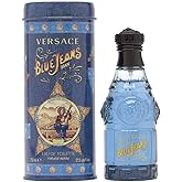 Blue Jeans by Versace for Men 2.5 oz Eau de Toilette Spray