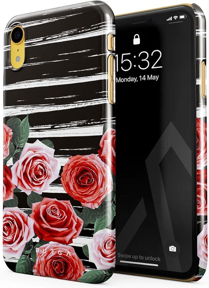 BURGA Phone Case Compatible with iPhone XR True Love Pink