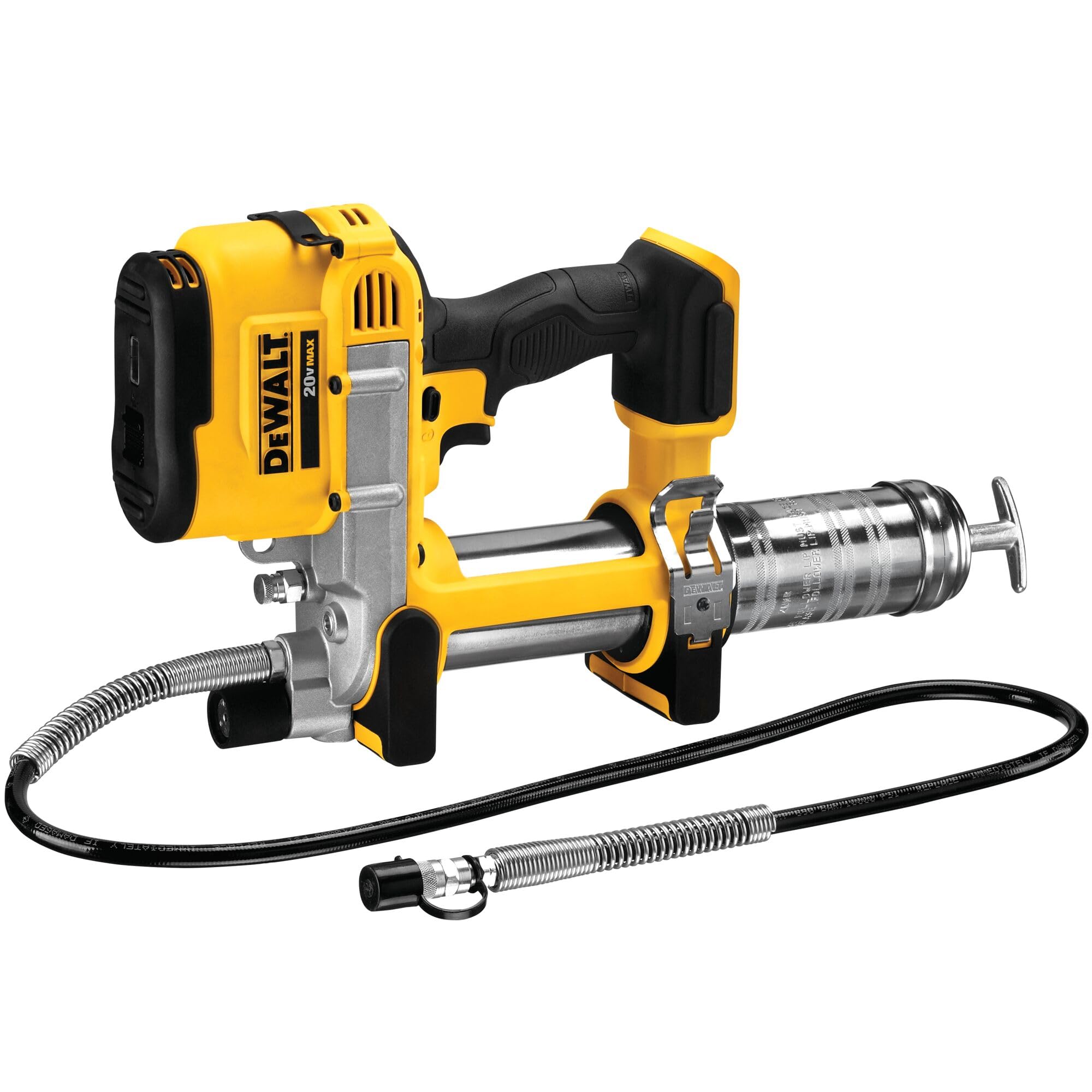 Photo 1 of *** UNKNOWN IF IT WORKS**DEWALT Grease Gun 20V MAX, Cordless Electric Grease Gun 42” Hose, 10,000 PSI, Variable Speed Triggers, Tool Only (DCGG571B)