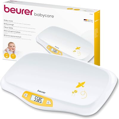 Beurer BY80 Baby Scale | Digital Weighing Scale with LCD Screen