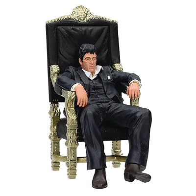Buy فيلم الرموز سكارفيس توني مونتانا العرش 7in الرقم Online In Qatar B07crq99t5
