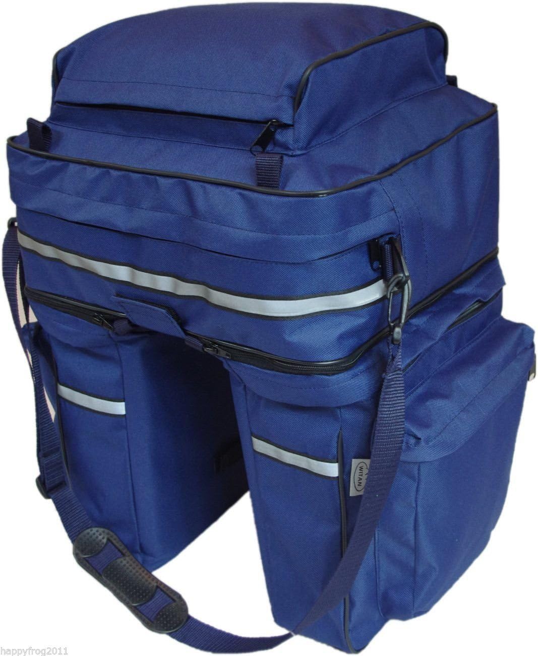 Witan 45L Cycle Bicycle Bag Bike Double Side Panniers Rear Rack Tail Seat Trunk Bag UK