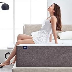 Molblly Narrow Twin Mattress, 6 Inch Memory Foam