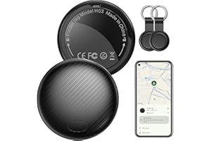 Android Tracker Tag 2 Pack, Smart Tag Bluetooth Key Finder Work with Google Find My (Android Only), Item Locator for Luggage,