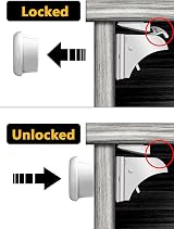Norjews Child Safety Magnetic Keys for Cupboard Locks 2 Keys Replacement view 3