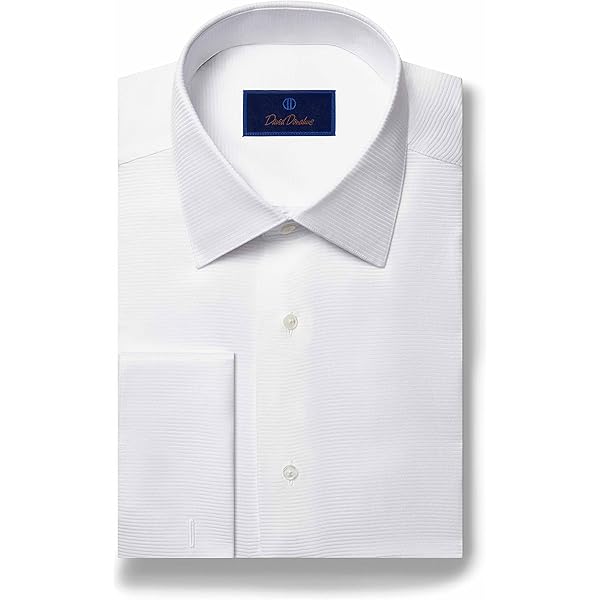 Amazon.com: Calvin Klein Men's Dress Shirt Regular Fit Non Iron Herringbone  French Cuff Blue : Clothing, Shoes & Jewelry