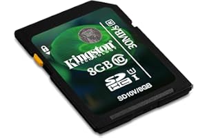 Kingston Digital Secure Digital Class 10 Value Card (SD10V/8GB)