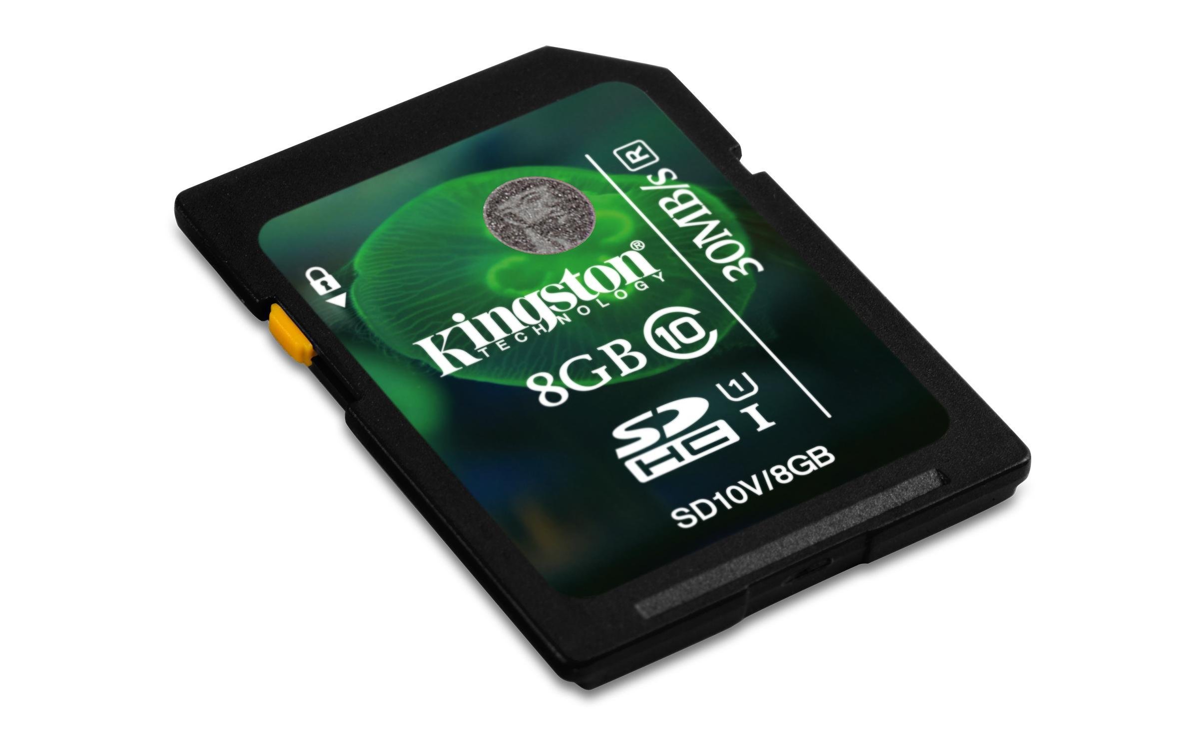 Kingston Digital 8 GB SDHC/SDXC Class 10 UHS-1