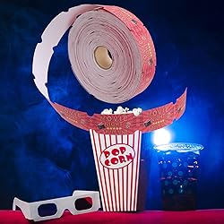 1000 Pieces Carnival Roll Tickets Raffle Tickets