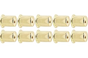 Don-Jo TS-100 Thimble Strike, Brass Plated, 1" Diameter (Pack of 10)