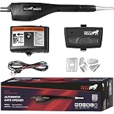 Mighty Mule MM271 Automatic Gate Opener, Solar Ready, Comes with Gate Opener Remote and More-Up to 12ft Long or 300lb, Black, 1 Gate Opener Kit