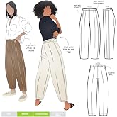 Style Arc Sewing Pattern - Twig Woven Pant (Sizes 10-22)