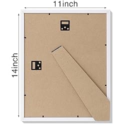 Vittanly 11x14 Picture Frame, Engineered Wood with