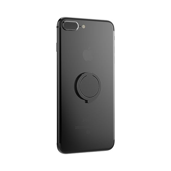 Kronya® | 360° drehbarer Smartphone Fingerhalter | Case Finger Griff Halter Halterung Handy Hülle Ring Ringhalter Ständer Tab