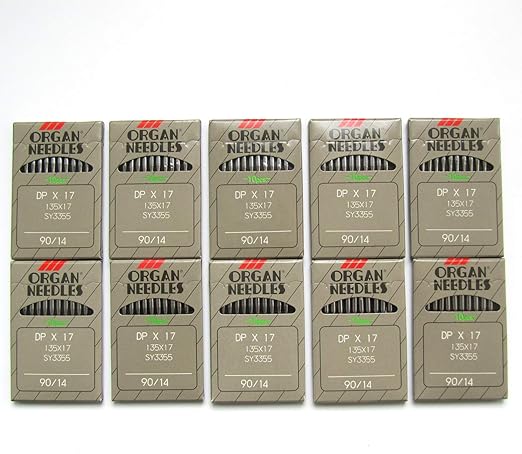 100 SCHMETZ  135X17 SIZE#20 125 INDUSTRIAL WALKING FOOT NEEDLES DPX17 SY3355