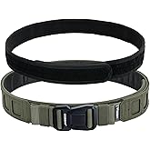 IDOGEAR SPORTS Tactical MOLLE Belt Quick Release Rigger Belt 1.5”/2” Inner & Outer Combat Heavy Duty