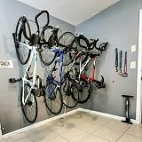 RSE Heavy Duty Bike Wall Mount Garage Hook Storage Rack Vertical Bicycle view 7
