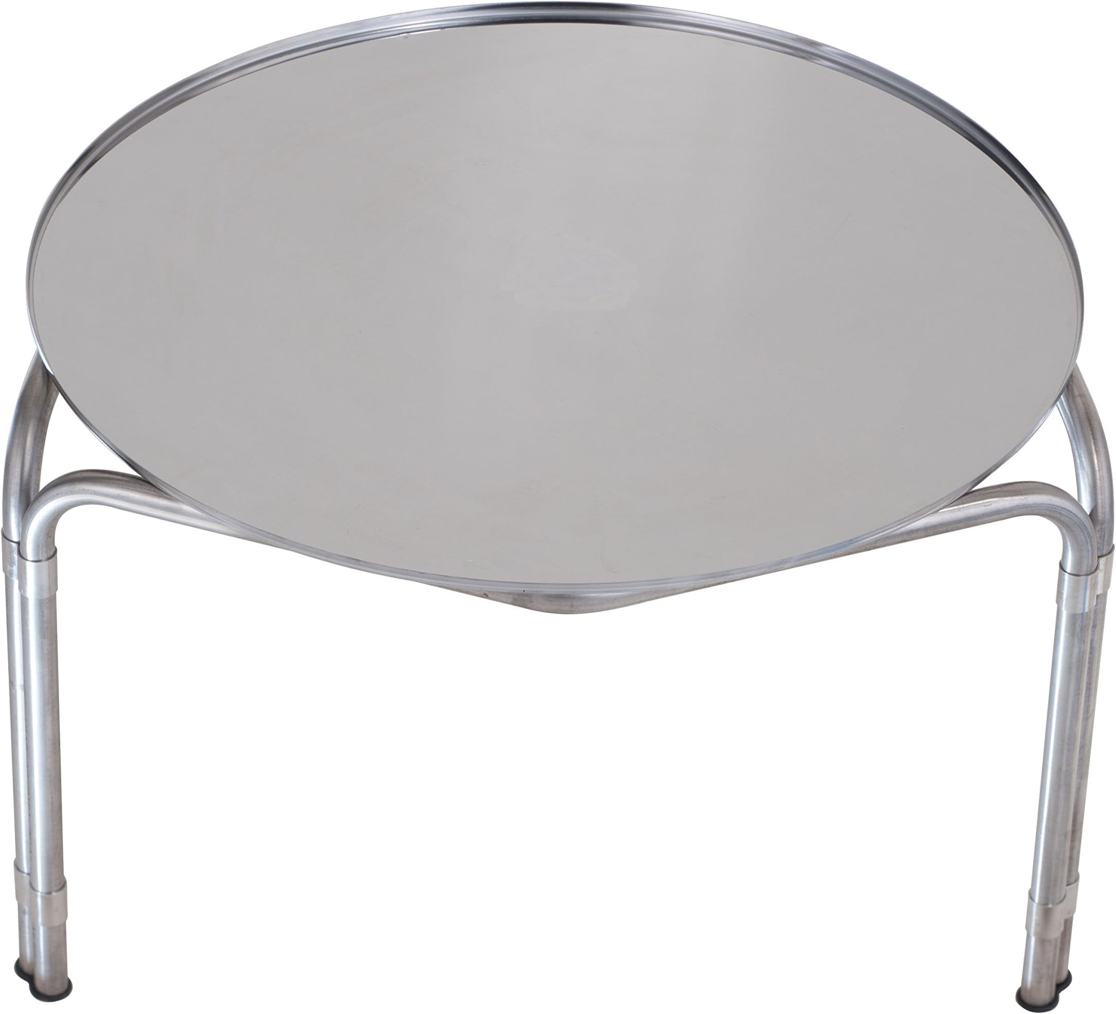 Sansone Stainless Steel Stand with Drip Pan for 100 L Fustis, Silver