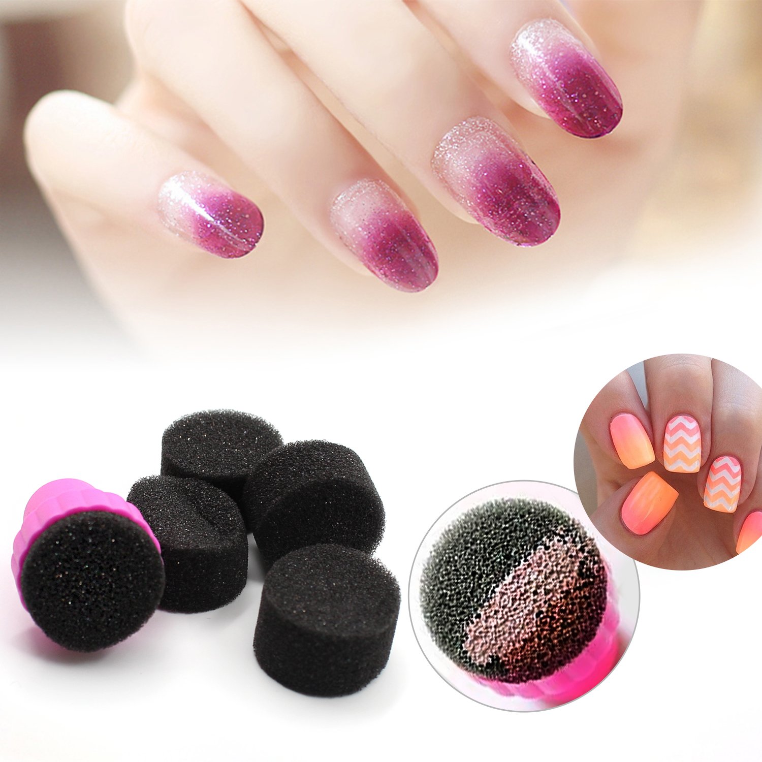 Nail Art Set, Tape Line Nail Stickers, Colored Rhinestones Decoration