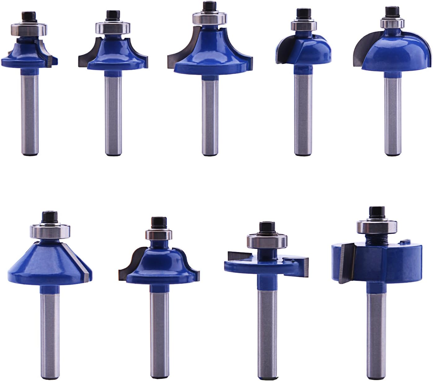 Carbide Tipped Router Bit Set (24PCS) with 6.5mm Shank Wood Milling Saw Cutter - Image 5