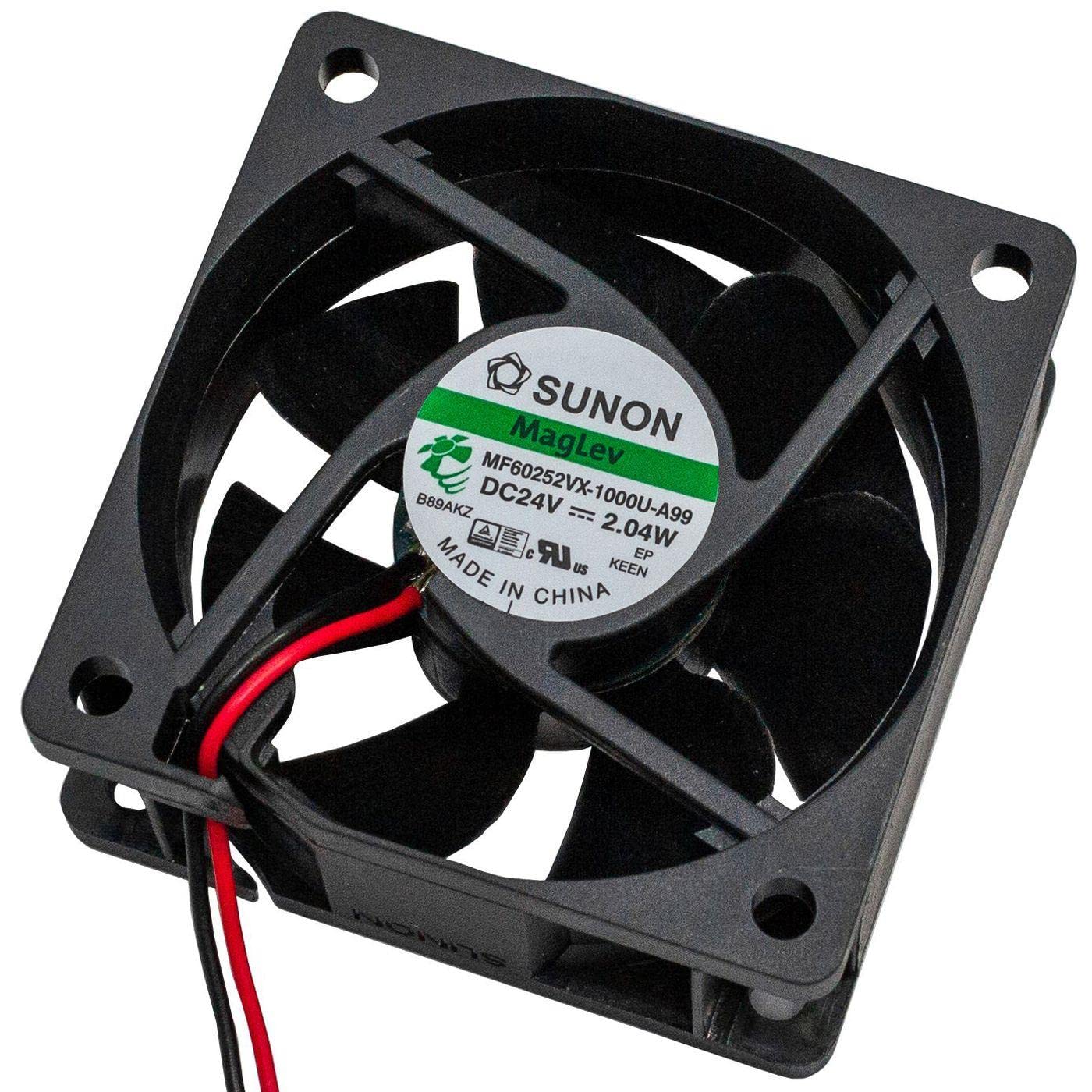 Fan 24V DC 1,92W 60x60x25mm 45,8m³/h 5200U/Min 45,8m³/h Sunon MF60252VX1000UA99