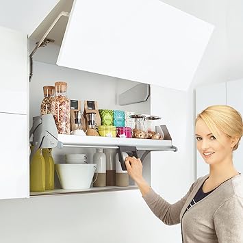 SO-TECH® iMove Single Tray Oberschrankauszug Schrankauszug für 90er
