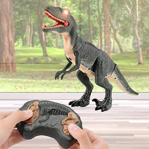 Liberty Imports Dino Planet Remote Control R/C Walking Dinosaur