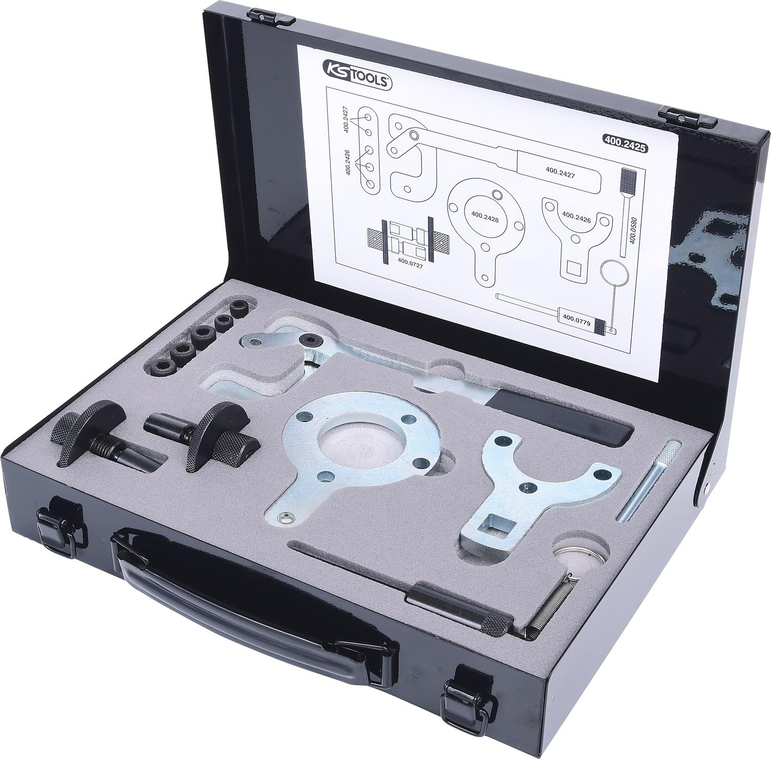 KS Tools 400.2425 Engine Timing Tool Set for Fiat 1.3 JTD Mu