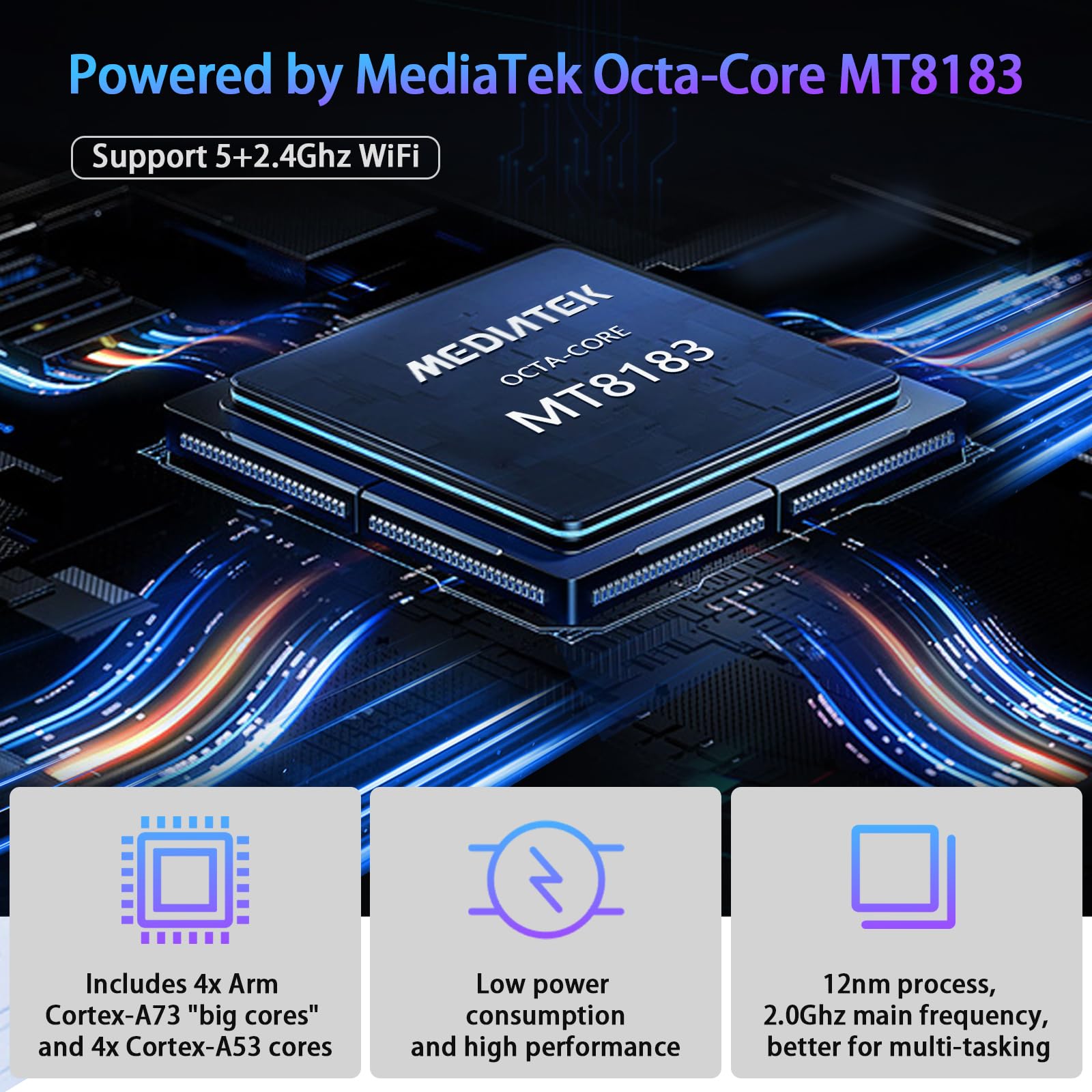 2025 Latest Tablet Android 13 Tablets 10 Inch, Tablets 128GB ROM+16GB RAM (8+8 Virtual), 2 In 1 Tablet with keyboard, Powerful Octa-Core+13MP Camera, 1TB TF Expandable, FHD IPS Display WiFi Tableta PC