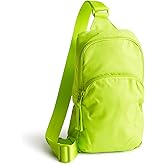 Vera Bradley Women's Ripstop Lorman Sling Backpack, Lime Green, One Size