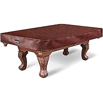 Housse De Table De Billard Imperméable | Taille 7FT/8FT, Similicuir, Protection UV Et Poussière