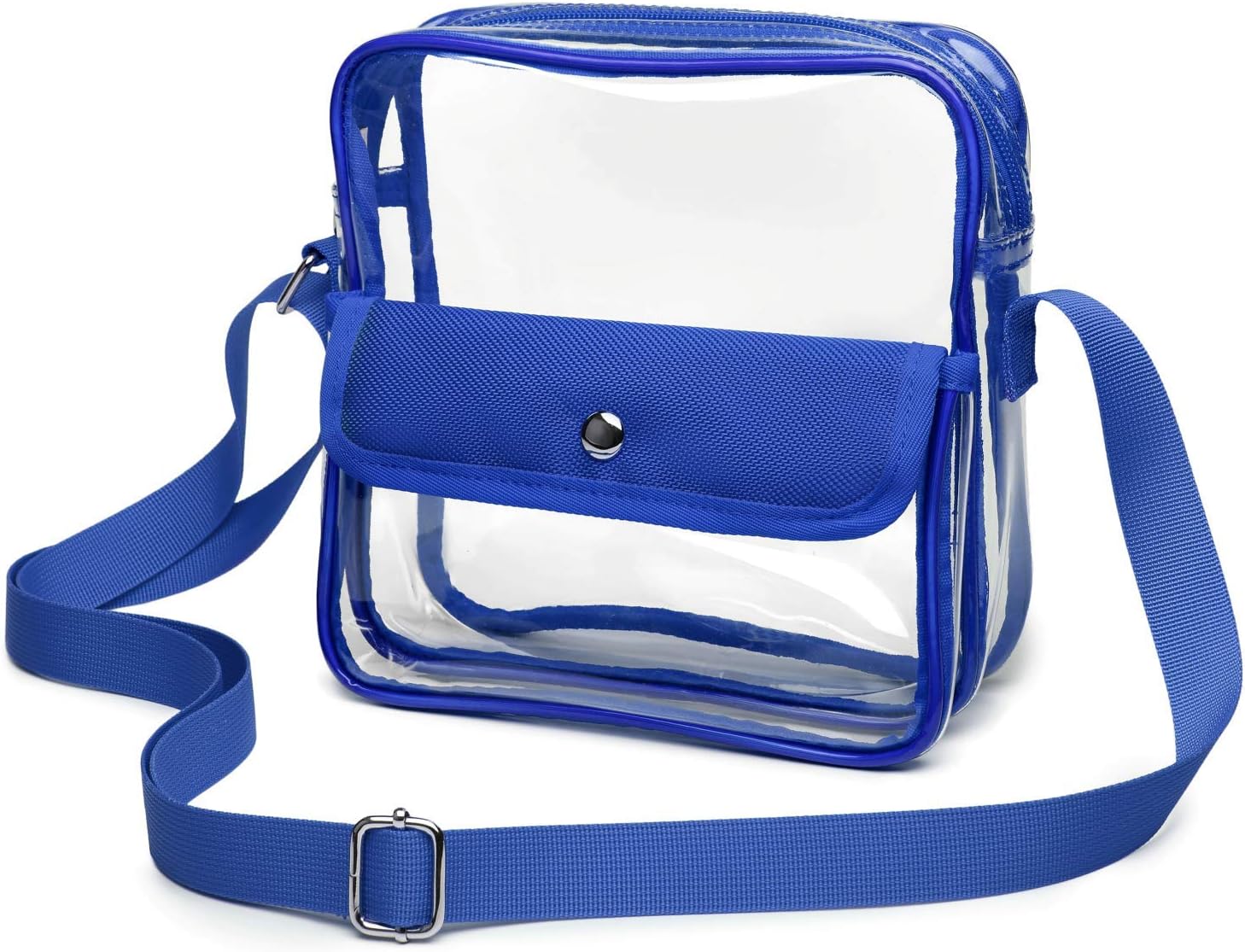 Women Men Clear CrossBody Bag Stadium Approved Messenger Shoulder Bag