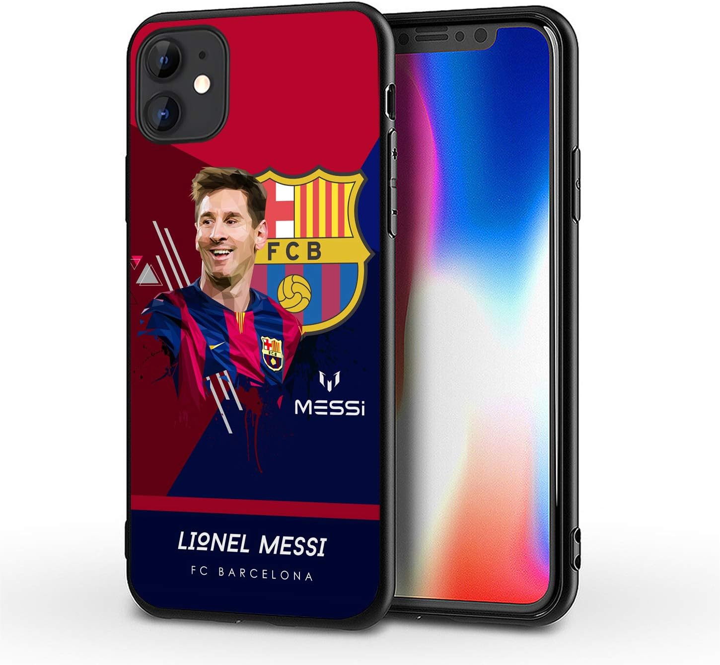 iPhone 11 Case,Sports Silicone Bumper Frame and PC Back