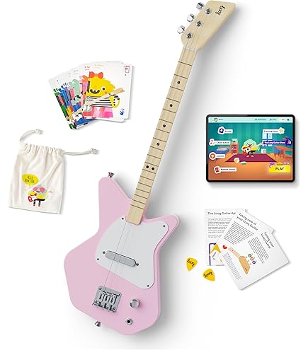 Amazon.com: Loog Pro VI Electric kids real guitar for Beginners