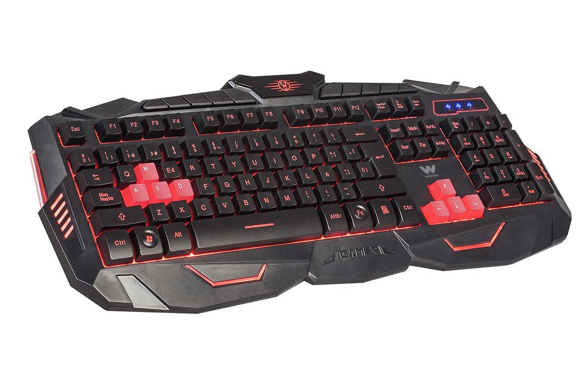 Woxter FX K Teclado Gaming retroiluminado cromático teclado español conexión cable