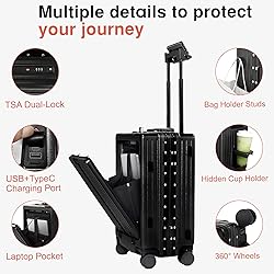 VentureVault Carry On Luggage 22x14x9 Airline