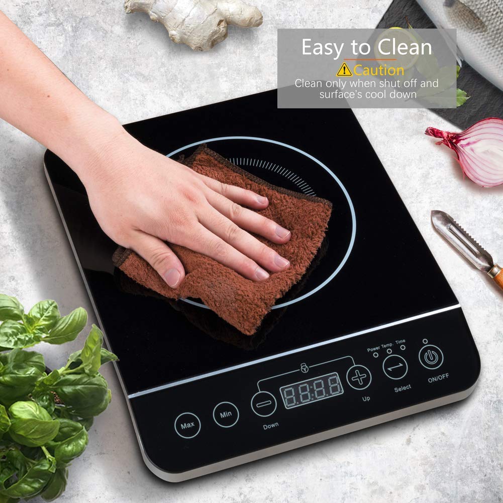 Kitchen & Dining CUSIMAX Induction Cooktop 1800W Portable Induction