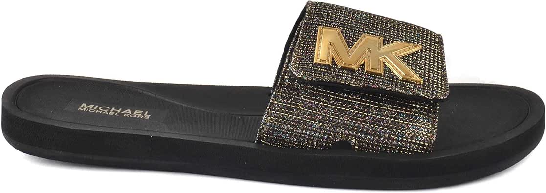 Amazon.com | Michael Michael Kors Women's MK Slide | Sandals
