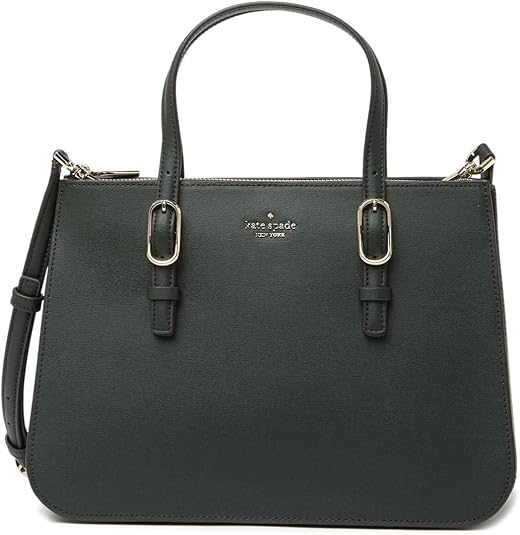 black leather crossbody satchel